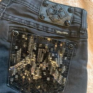 Miss Me Black Skinny Jeans